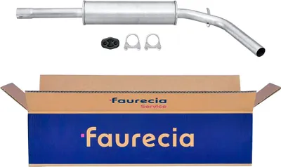 Produktbild von HELLA 8LC 366 026-161 Mittelschalldämpfer Schalldämpfer für VW Polo Schrägheck (6N1) POLO (6N2) Polo Van Kasten / Schrägheck (6N1)