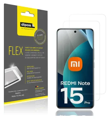 Zdjęcie produktu dla 2x dipos Flex Redmi Note 15 Pro 4G
