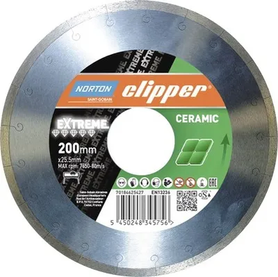 Produktbild von Norton Clipper Diamantscheibe Extreme Ceramic Ø 250x25,4 mm