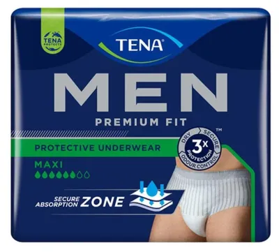 Immagine prodotto di Mutandina Assorbente Maschile Tena Men Premium Fit Livello 4 L/Xl 8 Pezzi