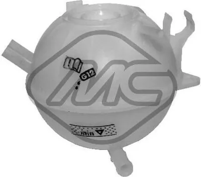 Produktbild von Metalcaucho Ausgleichsbehälter Kühlmittel für VW GOLF VI (5K1) Kühlwasser 03817