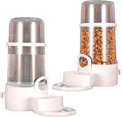 Produktbild von Famanu automatische Trinkschale für Vögel - Wasser- und Futterspender