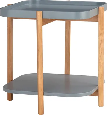Produktbild von home24 Beistelltisch - Teilmassivholz - Eiche