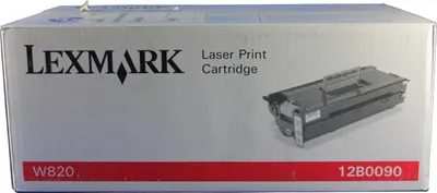 Image de Lexmark 12B0090 toner noir W820 -B