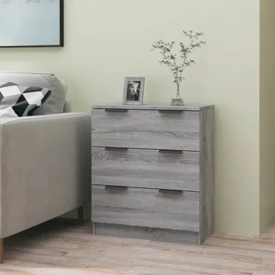 Obrázek produktu pro vidaXL Příborník Grey Sonoma 60x30x70 cm výrobek z odvozeného dřeva
