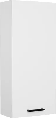 Zdjęcie produktu dla Szafka łazienkowa wisząca biała matowa do łazienki na ścianę 40 x 90 cm