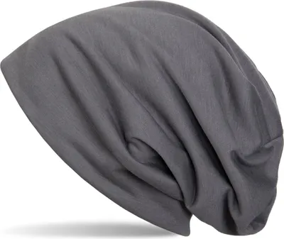 Produktbild von styleBREAKER Uni Slouch Beanie Mütze One Size | Weicher Baumwollmix & Elastisch | Leichte Longbeanie für Sommer & Übergang | Atmungsaktiv & Einfarbig