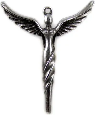 Produktbild von Minott Anhänger Engel aus versilbertem Messing 13448