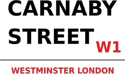 Produktbild von vianmo Holzschild 30x40 cm London Westminster Carnaby Street W1