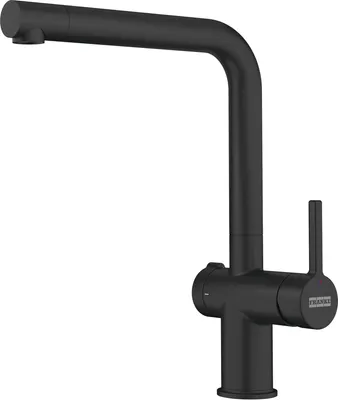 Immagine prodotto di FRANKE ACTIVE L TWIST rubinetto in NERO-MATT con bocca fissa / Rubinetto da cucina / Miscelatore monocomando