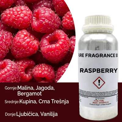 Image de Huile pure de framboise - 500 ml