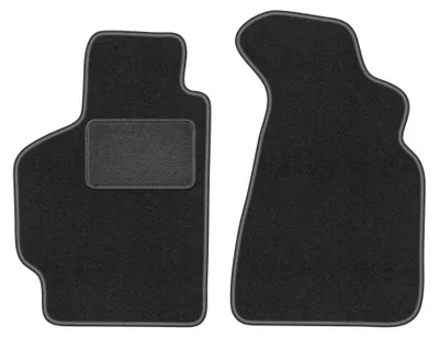 Immagine prodotto di Tappetini anteriori in moquette per Toyota Celica V 1989-1993 (cabrio/coupé/liftback) – 2 pezzi, grigio grafite, su misura – Wielganizator LUX