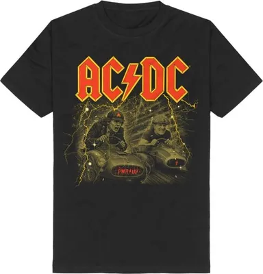 Produktbild von AC/DC T-Shirt Herren Imola schwarz Band-Merch, Bands 100% Baumwolle M