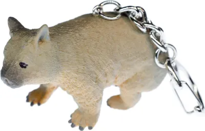 Produktbild von Wombat Schlüsselanhänger Miniblings Anhänger Schlüsselring Australien 6cm