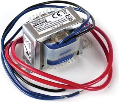 Immagine prodotto di Alloggiamento aperto Trasformatore 3 va 2 x 6 v~ 250 ma max.