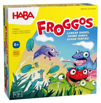Image de HABA 2012811004 - Froggos, un jeu de stratégie pour enfants, à partir de 6 ans