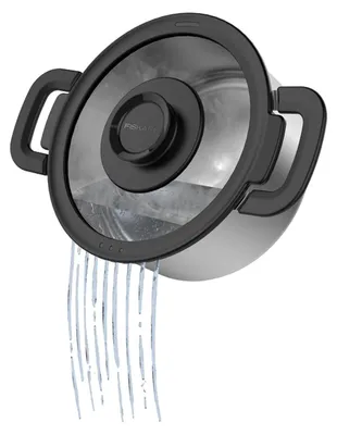 Produktbild von Fiskars 1026578, Auflaufform, Rund, Edelstahl, Edelstahl, 1 Stück(e), 5 l