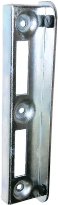 Produktbild von UHRIG Schließblech für 40mm Schlosskasten, Toranschlag verzinkt für z.B. Gartentür, Hoftor usw.