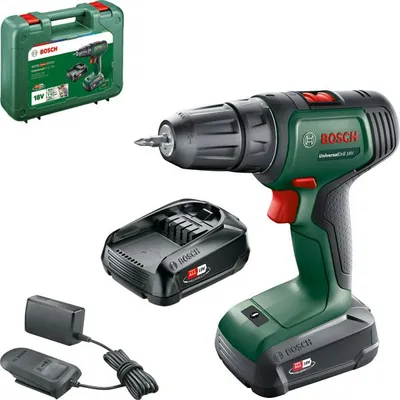 Produktbild von Akku-Bohrschrauber UniversalDrill 18V, 2x Akku PBA 18V 1.5Ah