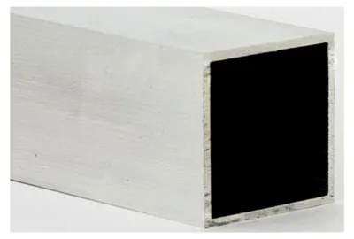 Produktbild von Aluminium Rechteckrohr Länge 500 mm 65x20x2 mm
