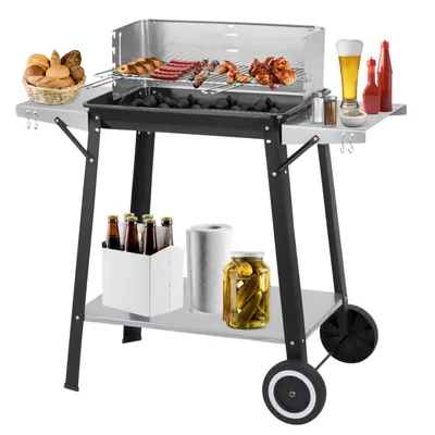 Zdjęcie produktu dla ACTIVA GRILL WĘGLOWY WÓZEK MANCHESTER 47 x 28 cm - 10825