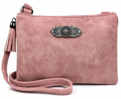 Produktbild von Trachten Handtasche "Sofia" - Dirndl Umhängetasche | Rosa