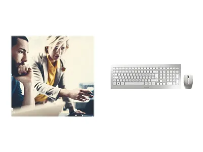 Immagine prodotto di Cherry JD-0310EU CHERRY TAS Desktop-Set DW 8000 Wireless EU-Layout w/s