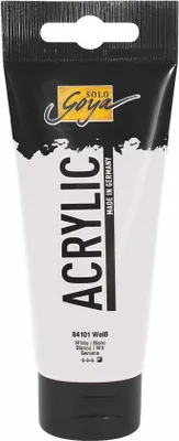 Obrázek produktu pro Sada akrylových barev – 100 x 20 ml – krémové a univerzální akrylové barvy