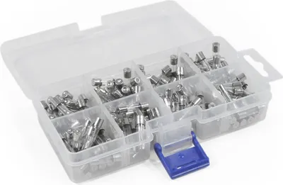 Image de Assortiment de fusibles, McPower 160 pièces, rapide, 20 pièces de chaque, 500mA-10A