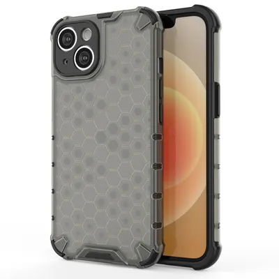 Produktbild von HQWear Honeycomb Case für iPhone 14 Plus, Schwarz