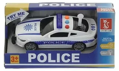 Immagine prodotto di Auto della polizia con luci e suoni - ADAR