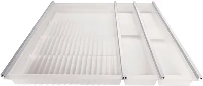 Produktbild von SOTECH Cuisio Besteckeinsatz transluzent weiß 473 x 495-520 x 55 mm für 60 cm Schrankbreite