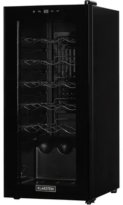 Obrázek produktu pro Klarstein vinotéka, 1 zóna, malá, 50 l, skleněné dveře, 5-18 °C, 18 lahví