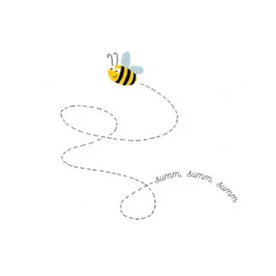 Produktbild von 20 Servietten Bienchen Summ - Flinke Biene 33x33cm