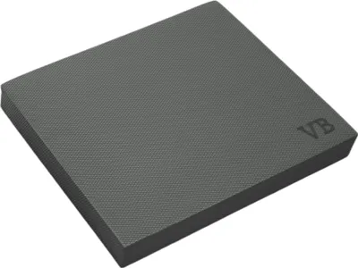 Produktbild von VonBueren Balance Pad XL | ca. 48 x 40,5 x 6 cm grau | Balancepad rutschfest | Schaumstoffmatte für Stabilitätstraining, Yoga, Physiotherapie und allgemeine Fitness