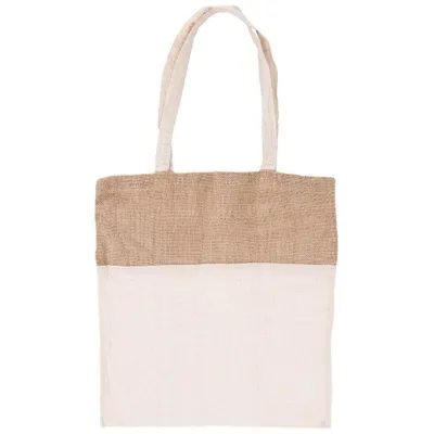 Obrázek produktu pro ORION bavlněná jutová nákupní taška jutová taška NATURAL 40x40 cm