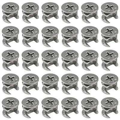 Imagen del producto de Juego de 30 conectores excéntricos para muebles