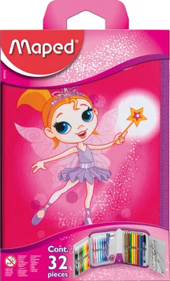 Zdjęcie produktu dla Maped Schleretui Fairy, z poliestru, różowy, befllt