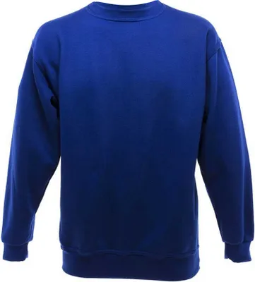Image de UCC 50/50 Pullover / Sweatshirt, uni, col rond BC1193 (2XL) (Bleu roi)