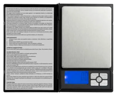 Obrázek produktu pro Elektronická přesná váha Orbegozo pc 3060 - přesnost 0,01 g - převod gramy/unce - podsvícený LCD displej - funkce tárování - automatické vypnutí -