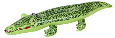 Produktbild von Eddy Toys Aufblas Krokodil – Schwimmtier Aufblasbar Kinder