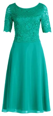 Produktbild von Vera Mont Damen Cocktailkleid aus Spitze, Silky Green, 36