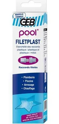 Produktbild von Pool Filetplast Trinkwasser Tub100g - Geb Pool