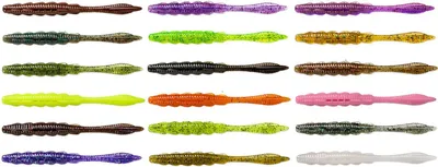 Produktbild von Fishup Scaly Fat 4.3' 11cm - 8 Gummijigs, Fishup Farben:Green Pumpkin Seed