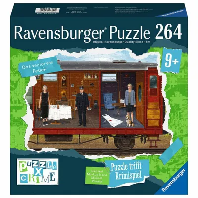 Obrázek produktu pro Puzzle X Crime: Das verlorene Feuer (264 Teile) - Ravensburger 13380 - (Spielwaren / Puzzle)
