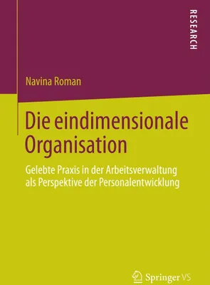 Produktbild von Die eindimensionale Organisation