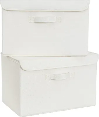 Productafbeelding van GRANNY SAYS Opbergboxen met deksel, 2 stuks. Kisten, opbergdozen, inklapbare dozen