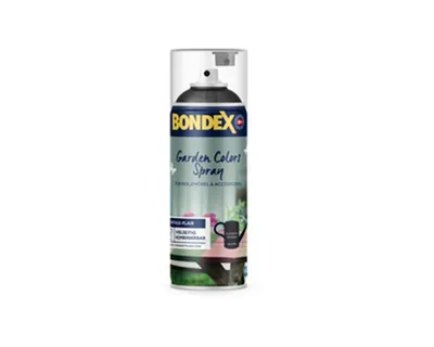 Produktbild von Bondex Garden Colors Spray Elegantes Schwarz (RAL 9005) 400 ml