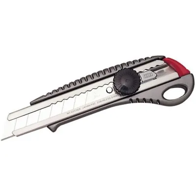 Immagine prodotto di NT Cutter h1310511 NT Cutter L-550GP, corpo in alluminio, 18 mm, antracite