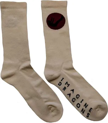 Obrázek produktu pro Imagine Dragons - "Mercury" ponožky pro muže/dámy unisex RO5161 (40,5 EU - 45,5 EU) (Natural)